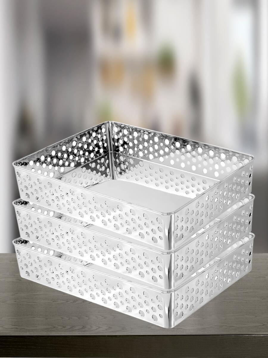 Storage Baskets - 銀色 - 查看 1