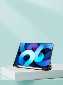 1 件 Tpu 皮革纹理平板电脑保护套，带支架、笔槽、睡眠/唤醒功能和三折叠，兼容 iPad Air 10th、9th、Air 5th、Ipad Pro 11 英寸