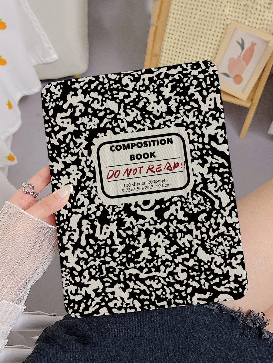 1 件 Tpu 皮革纹理平板电脑保护套，带支架、笔槽、睡眠/唤醒功能和三折叠，兼容 iPad Air 10th、9th、Air 5th、Ipad Pro 11 英寸