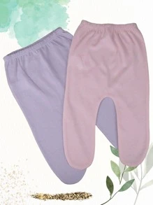 Toddler Boy Sweater Pants - Baby Pink - View 2