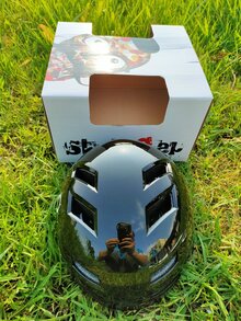 Skateboard Helmet - Black - View 1