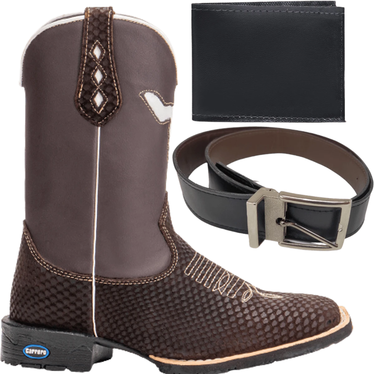 Django Men Boots - 鏽棕色 - 查看 1