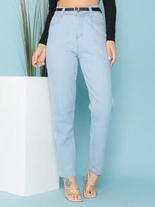 Women Jeans - Màu xanh nhạt - Xem 4