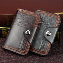 Ví Nhỏ Lá thư Giải trí Retro - màu đen - Xem 4