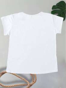 Women T-Shirts - 白色 - 查看 2