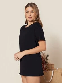 Women T-Shirts - màu đen - Xem 3