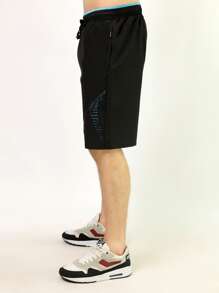 Men Shorts - 藍色 - 查看 3