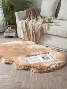 Soft Faux Fur Rug Fluffy Area Rug Fluffy Chair Couch Sofa Cover For Bedroom
