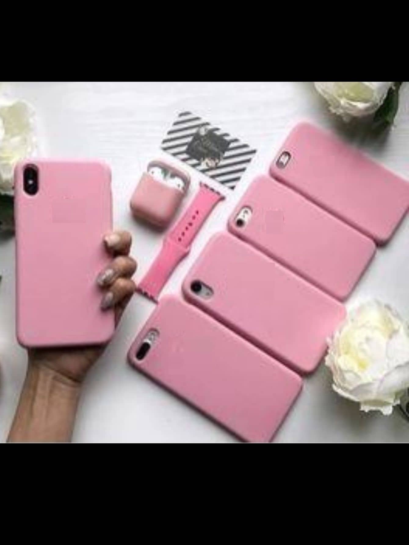 Phone Cases - Rosa Pálido - Ver 1