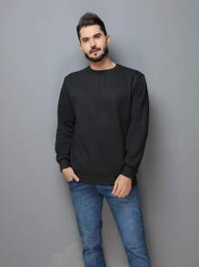 Men Sweatshirts - màu đen - Xem 1