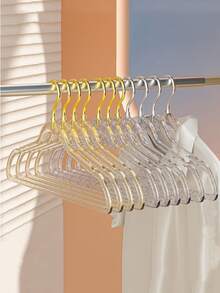 1pc ABS Hanger, Modern Glitter Clothes Hanger For Household