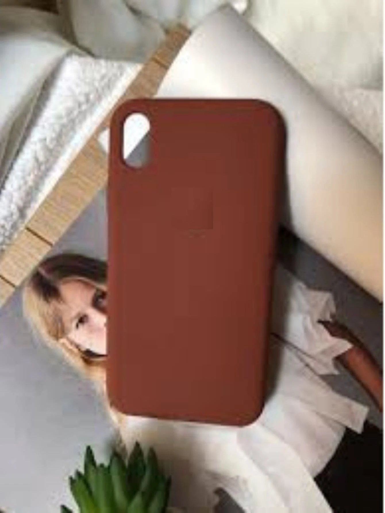 Phone Cases - Rust Brown - View 1