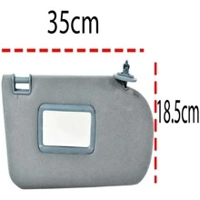 Visera Sentra 2001 2002 2003 2004 2005 2006 Par - Gris - Ver 5