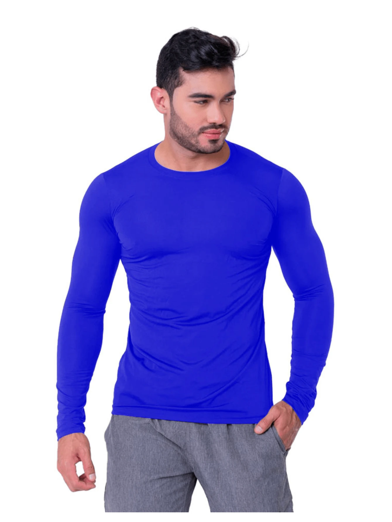 Men T-Shirts - Royal Blue - View 1