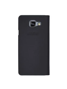 Slim View Flip Cover Case For Galaxy S7 Edge - 黑色 - 查看 2
