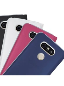 Slim View Flip Cover Case For Galaxy S5 - 白色 - 查看 3