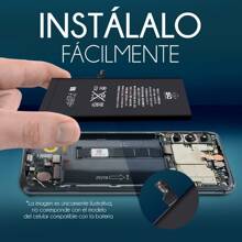 Batería Pila de Repuesto para iPhone 6 Plus A1522 A1524 A1593 2915mAh Reales, Con Kit de Herramientas Refacción Reparación - iPhone 6p - Ver 6