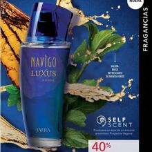 Nuevo Jafra Navigo Luxus Homme - Azul Marino - Ver 2