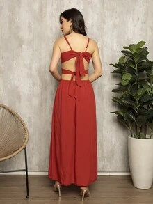 Women Dresses - Đỏ - Xem 2