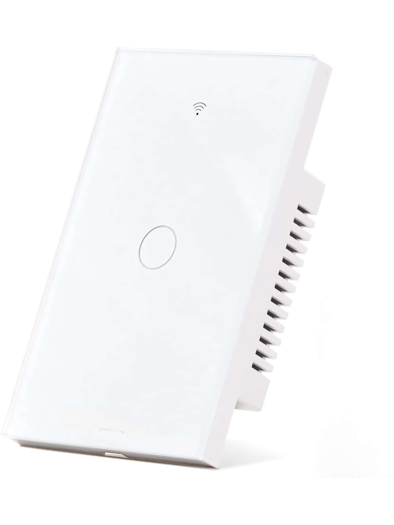 Interruptor Smart Touch 1 Botão Casa Apartamento Residencial Inteligente Wifi - Multicolorido - Visão 1