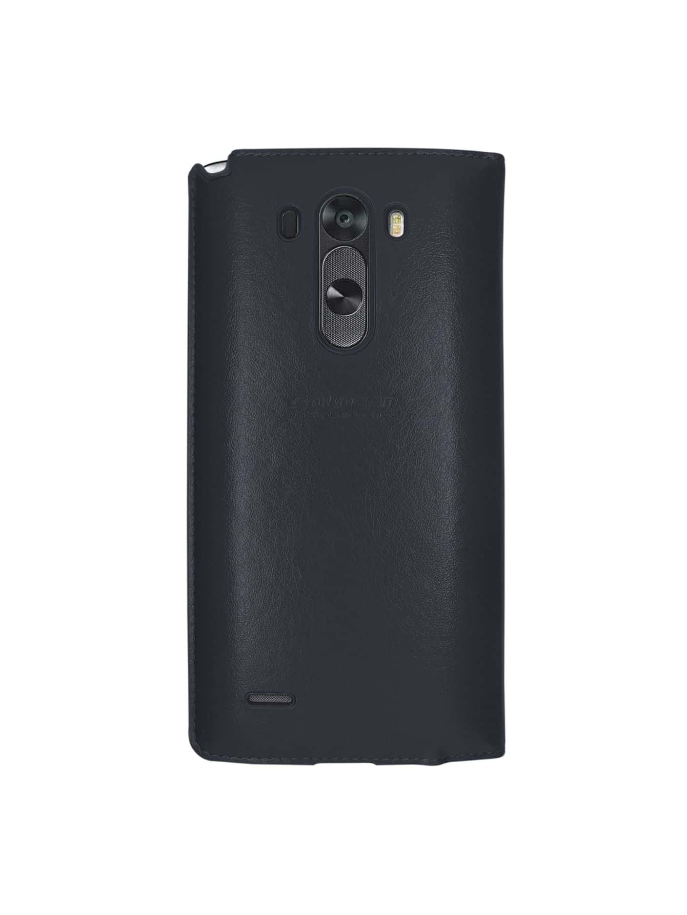 Funda Slim View Flip Cover Para LG G3 - Negro - Ver 1