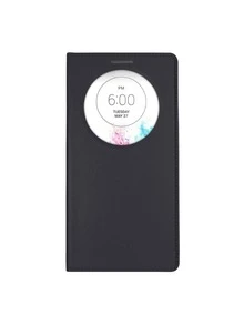 Funda Slim View Flip Cover Para LG G3 - Negro - Ver 2