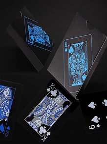 防水撲克防水撲克牌撲克牌,防水,可水洗和耐磨,派對蒐集遊戲,派對用品,生日用品,花切聯係撲克,創意卡適合派對,派對用品,派對遊戲卡(1套裝撲克)