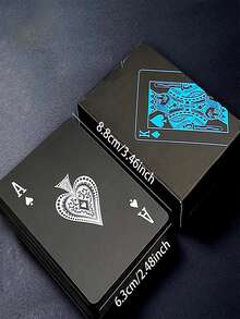 防水撲克防水撲克牌撲克牌,防水,可水洗和耐磨,派對蒐集遊戲,派對用品,生日用品,花切聯係撲克,創意卡適合派對,派對用品,派對遊戲卡(1套裝撲克)