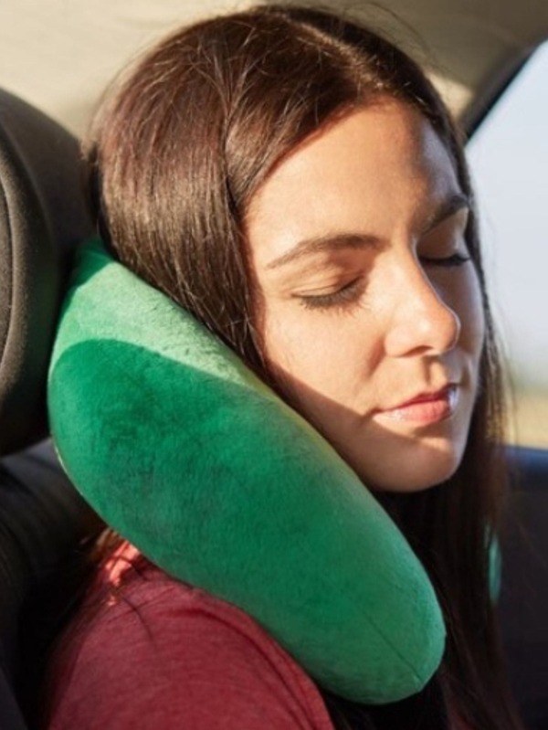 Travesseiro Almofada De Pescoço Adulto Para descanso Viagens estampados e lisos encosto de viagem Encostinho de cabeça