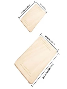 Soft Comfortable Absorbent Non-slip Bathroom Mat/coral Fleece Memory Foam Pvc Latex Backing/ Kitchen, Living Room, Bathroom Door Mat Carpet/+embossed Floor Mat+ - Camel - View 6