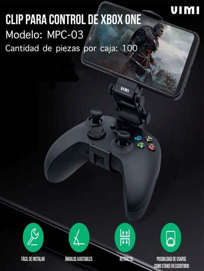 Clip Soporte Celular Para Control One Serie S X