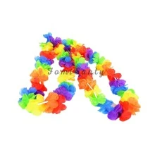 Docena de collares hawaianos - Multicolor - Ver 2