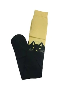 Meia Calça De Gatinha Adulto Tradicional - Preto - Visão 2