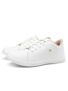 FRT Women's Sneakers, Comfortable Casual Sneakers, Original New, White, Black - 白色 - 查看 3