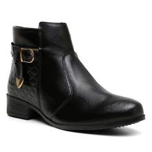 Women Fashion Boots - màu đen - Xem 2