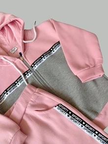 CONJUNTO DEPORTIVO NIÑA - Rosa - Ver 3