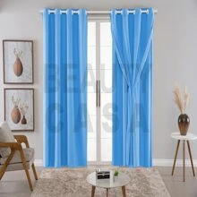 Curtains - 藍色 - 查看 2