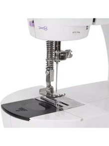 Mini Automatic Portable Sewing Machine - White - View 4