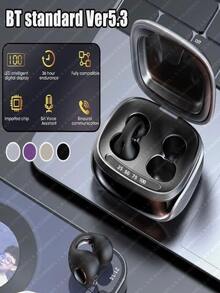 KALEIDOS Mini Audífonos Inalámbricos con Clip para La Oreja de Bluetooth - Negro - Ver 2