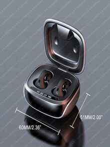 KALEIDOS Mini Audífonos Inalámbricos con Clip para La Oreja de Bluetooth - Negro - Ver 3