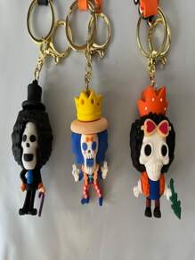 3 Llaveros Anime OPiece