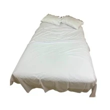 Juego de sabanas individuales - Blanco - Ver 1