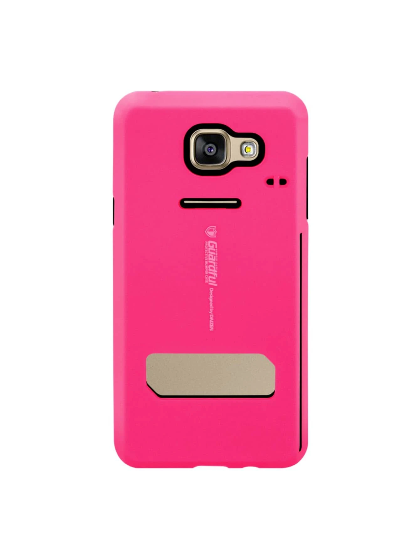 Guardful Heavy Duty Case With Card Holder For Galaxy A7 2016 - 玫紅色 - 查看 1