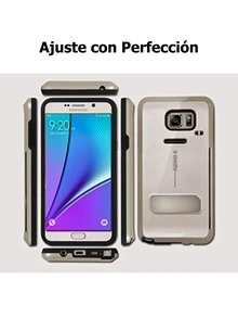 Funda Guardful Uso Rudo con Tarjetero para Galaxy A7 2016 - verde menta - Ver 2