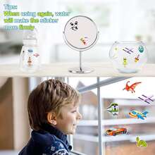 1套/4入組聖誕節、四季、萬聖節、復活節主題貼紙冊，學生文具學校用品