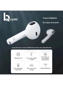 BUYTITI Air Pods Pro 6 TWS touch Bluetooth 5.2 ST-W121 - Multicolor - Ver 3