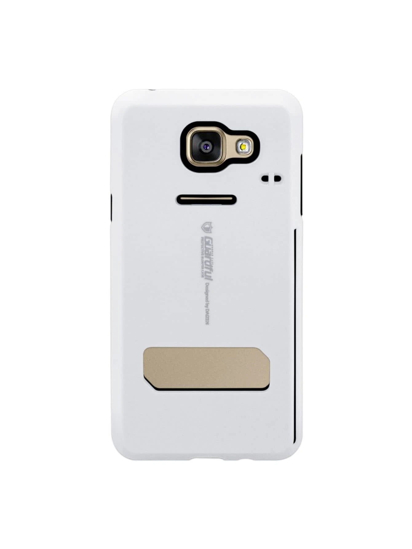 Guardful Heavy Duty Case With Card Holder For Galaxy A5 2016 - 白色 - 查看 1