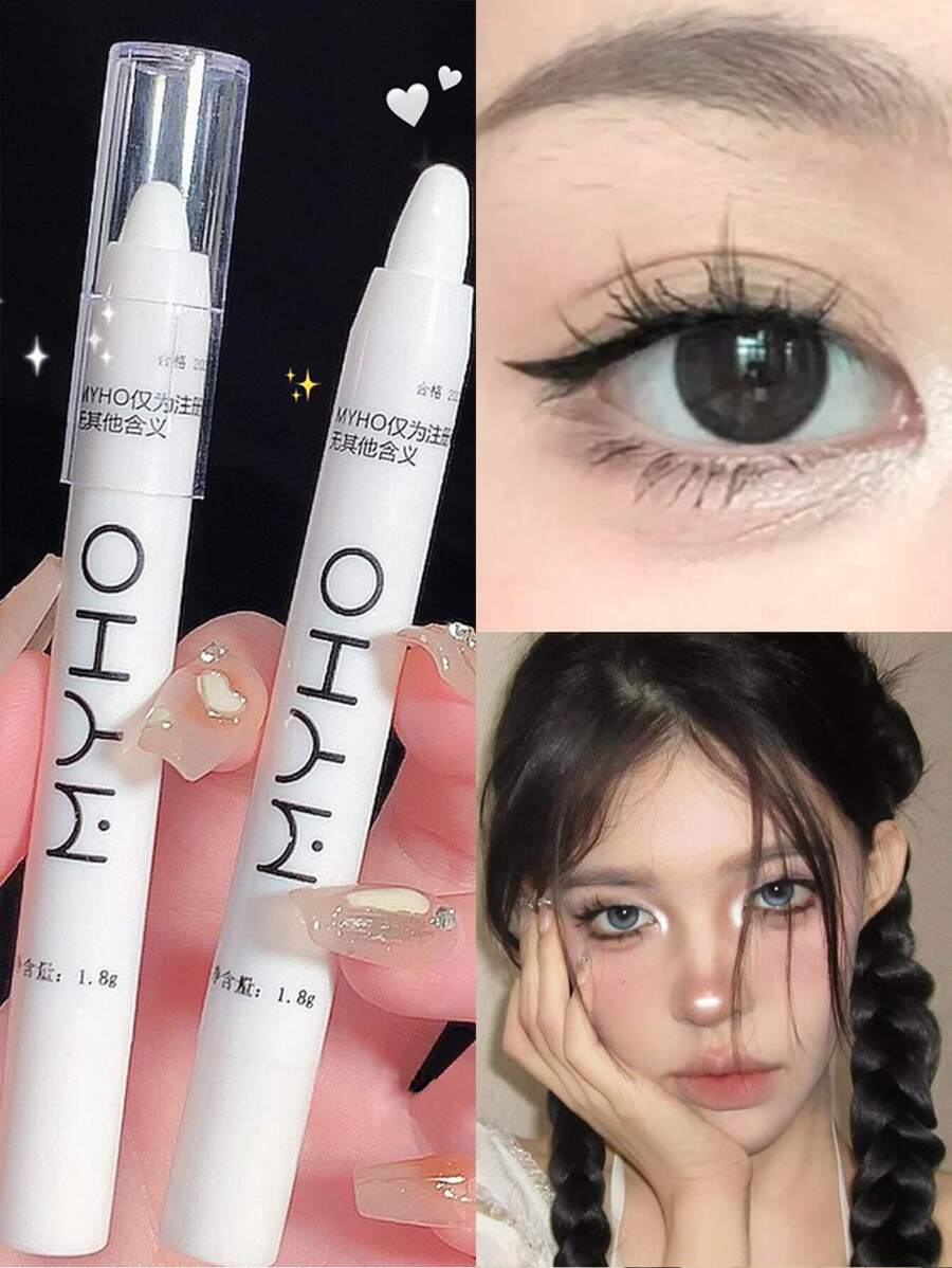 Matte Highlighter Pen, 1Pc Long Lasting Eye Shiny Makeup Star Diamond