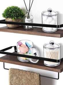 1入組多功能透明彩妝床單收納架 - 無色 - 查看 1