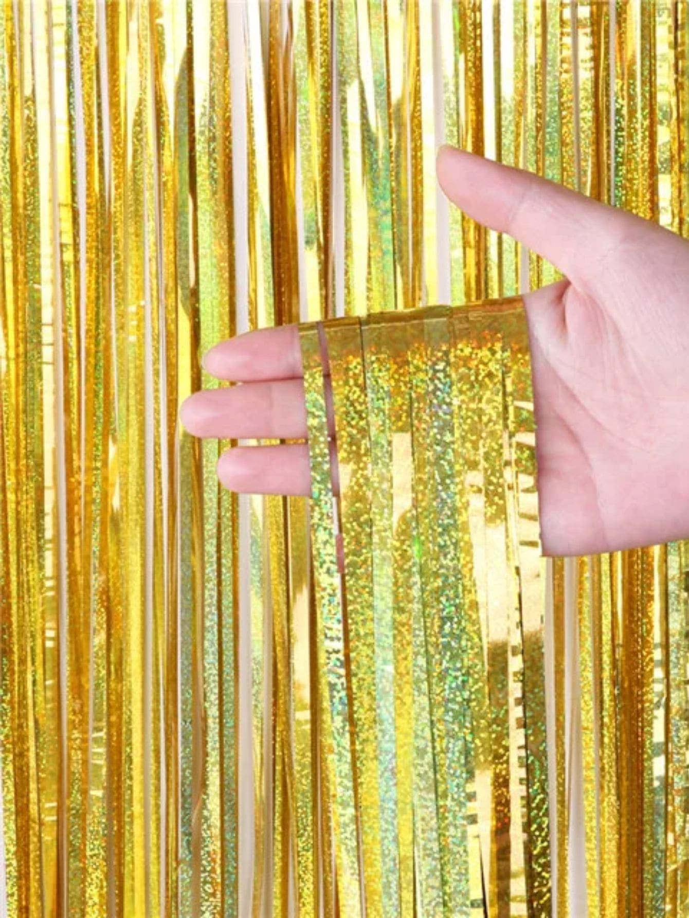 Party Backdrops - Gold - View 1